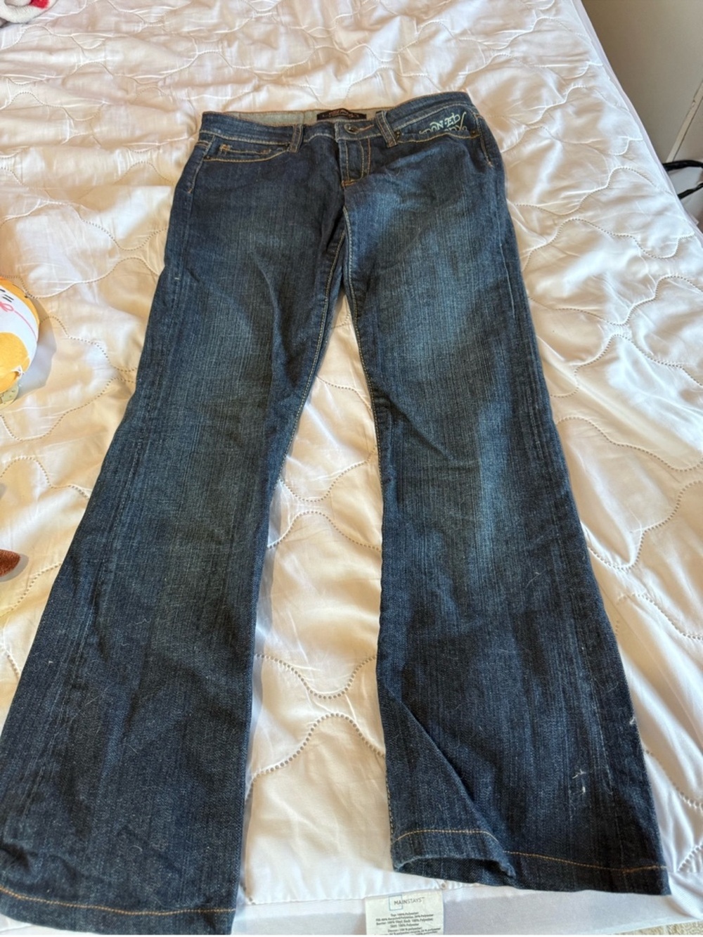 Ed Hardy Women's Dark Blue Bootcut Jeans